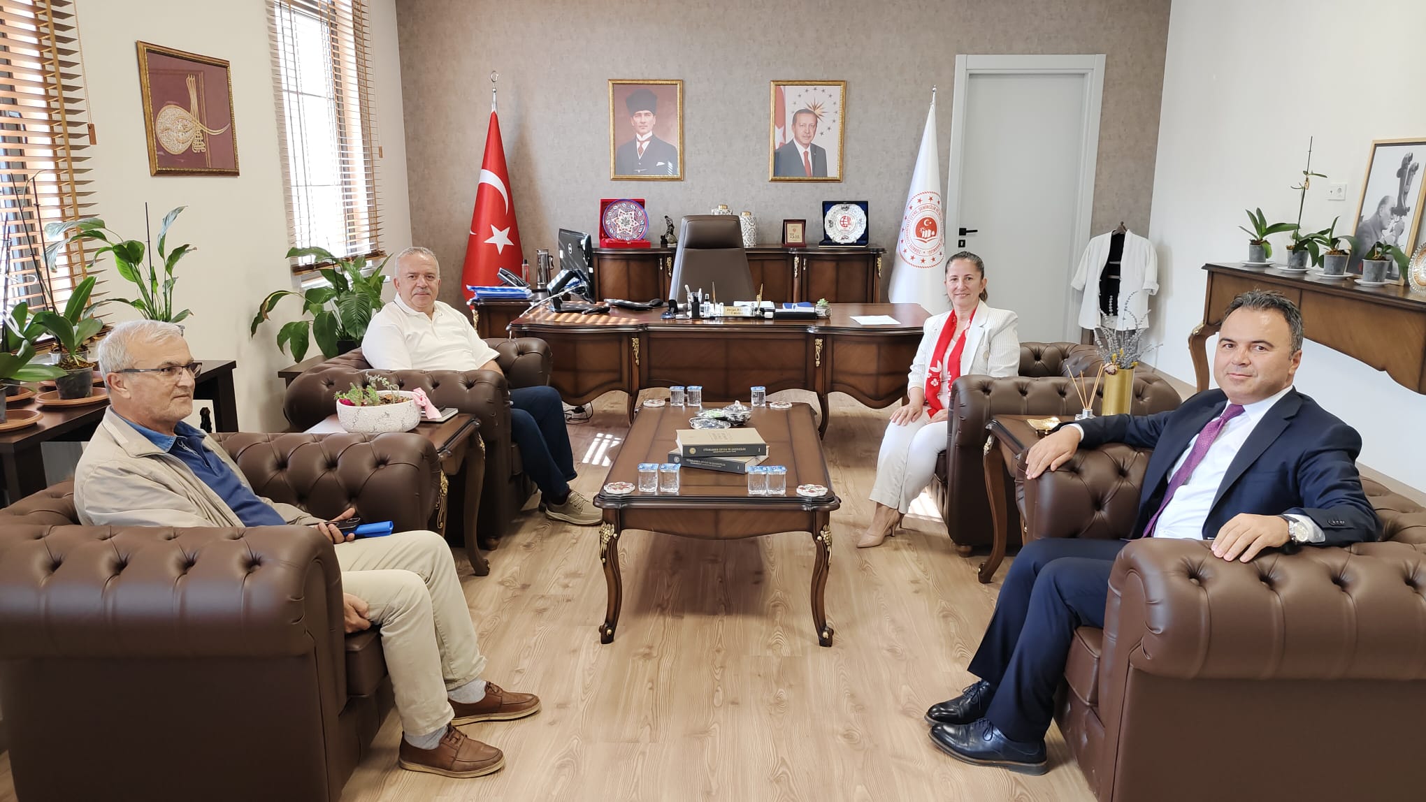 Rektör Turabi’den İl Müdürü Bulut’a Ziyaret