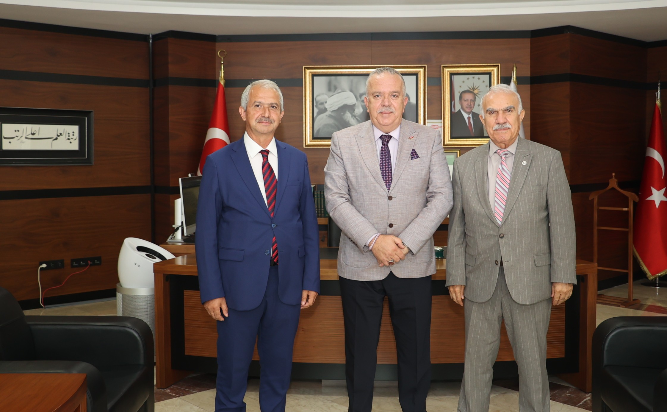 Rektör Turabi’ye Cumhurbaşkanlığı Milli Saraylar Başkanlığı’ndan Ziyaret
