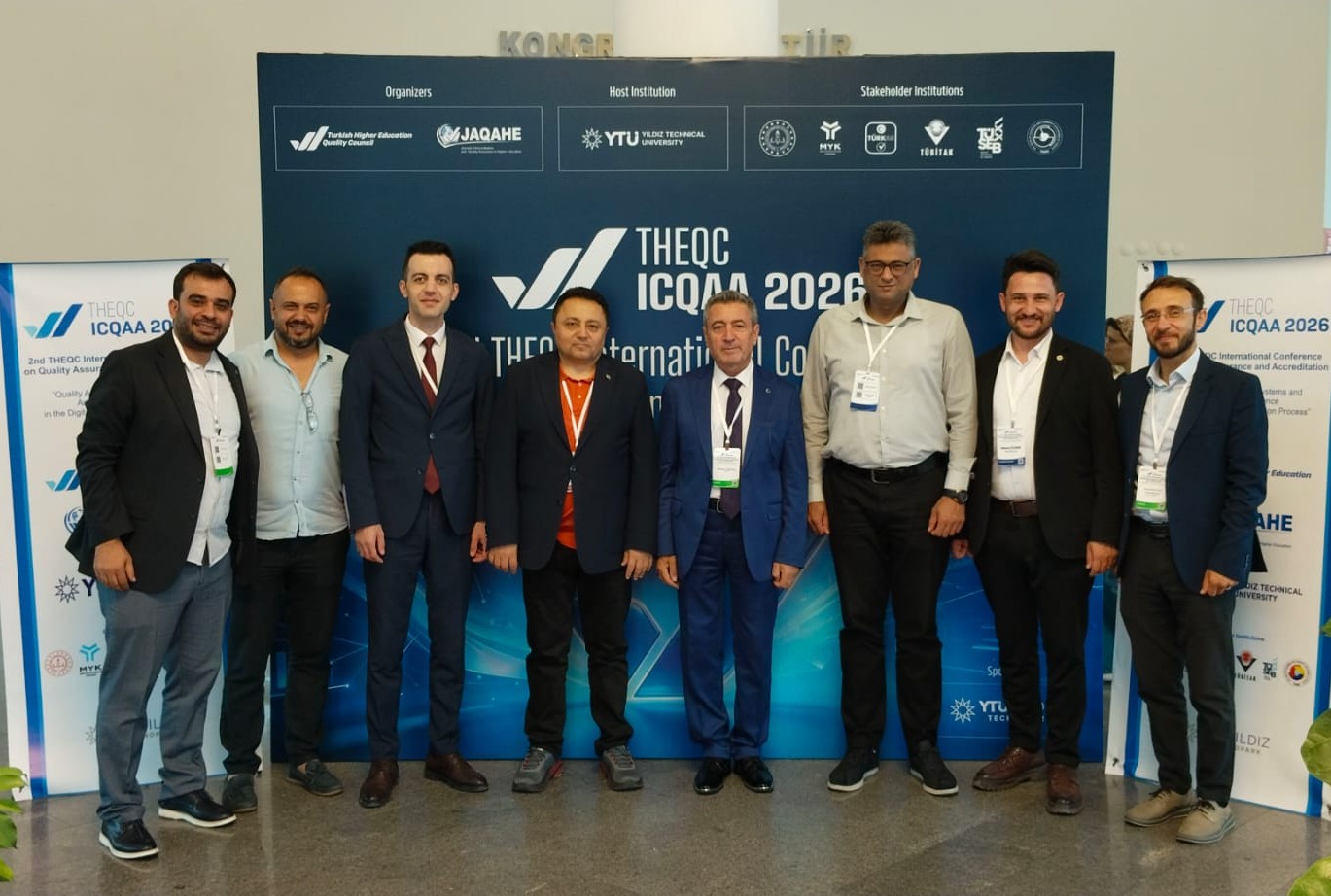 Amasya Üniversitesi, THEQC ICQAA 2026 Uluslararası Kongresi’ne 5 Bildiriyle Katıldı