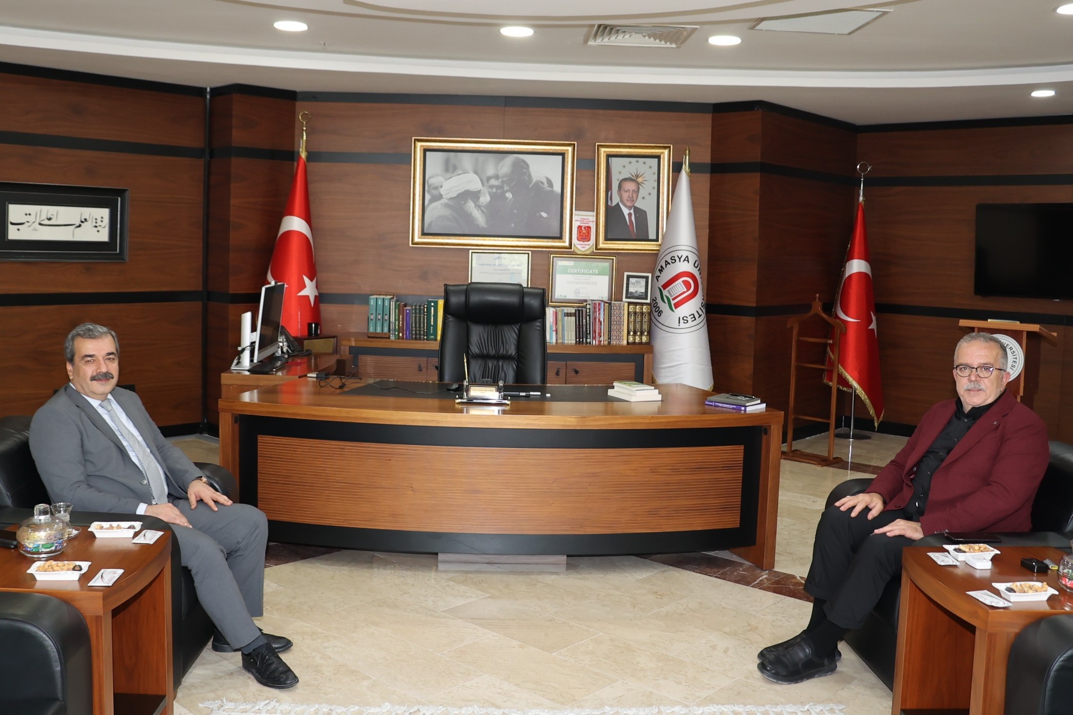 Sivas Bilim ve Teknoloji Üniversitesi Rektörü Ziyareti