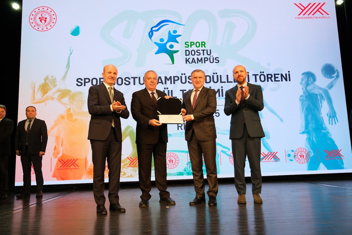 İlk 47’de, Amasya Üniversitesi’ne "Spor Dostu Kampüs" Ünvanı