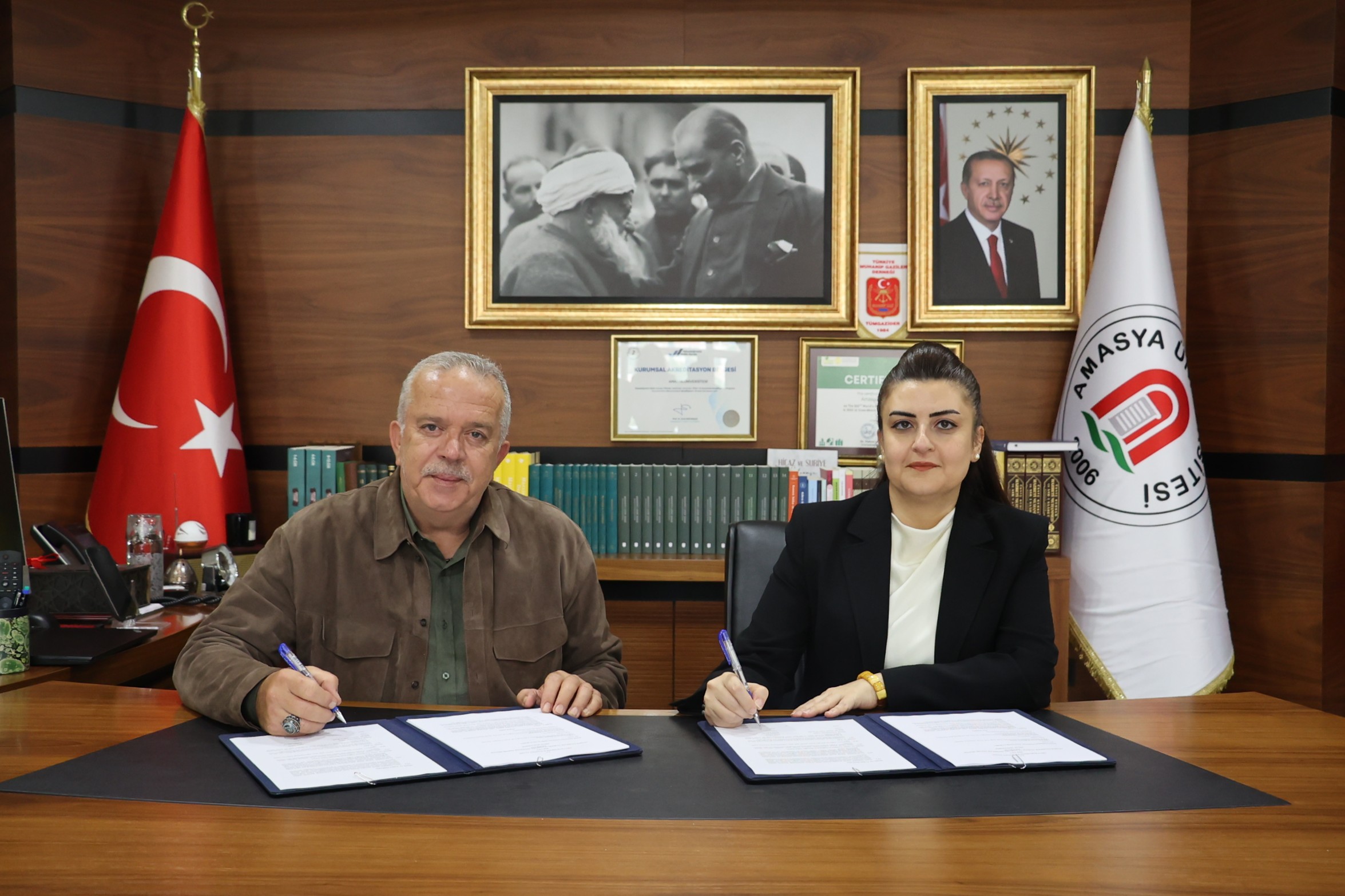 Amasya Üniversitesi ile OKA Arasında İş Birliği Protokolü İmzalandı