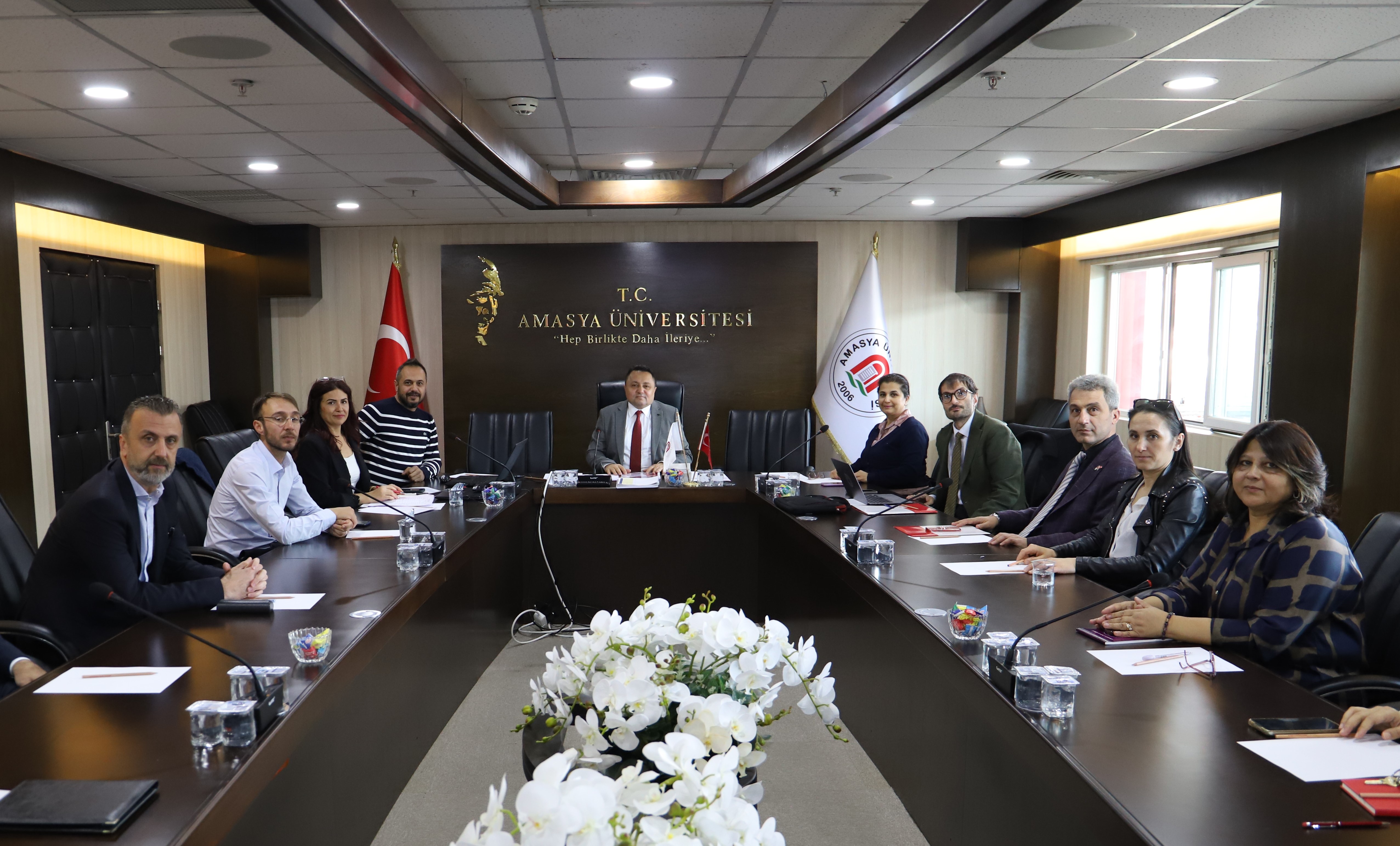 Amasya Üniversitesi Kalite Komisyonu Toplantısı Düzenlendi
