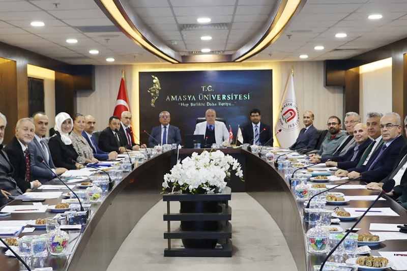 Amasya Üniversitesi Danışma Kurulu Toplantısı Gerçekleştirildi