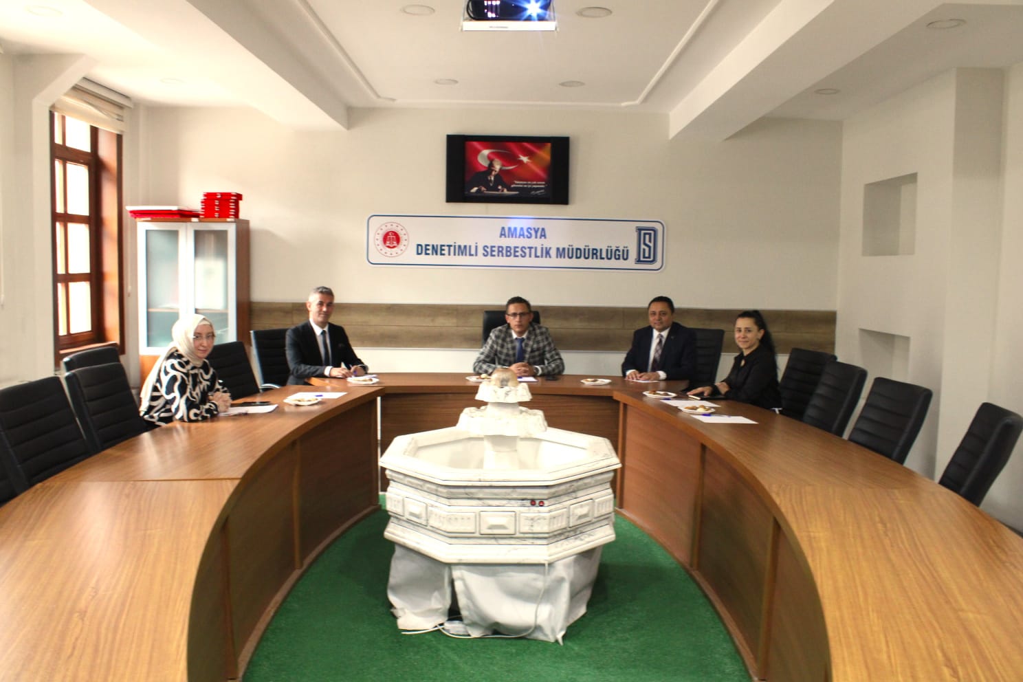 Amasya Üniversitesi ile Denetimli Serbestlik Müdürlüğü Arasında İş Birliği Toplantısı