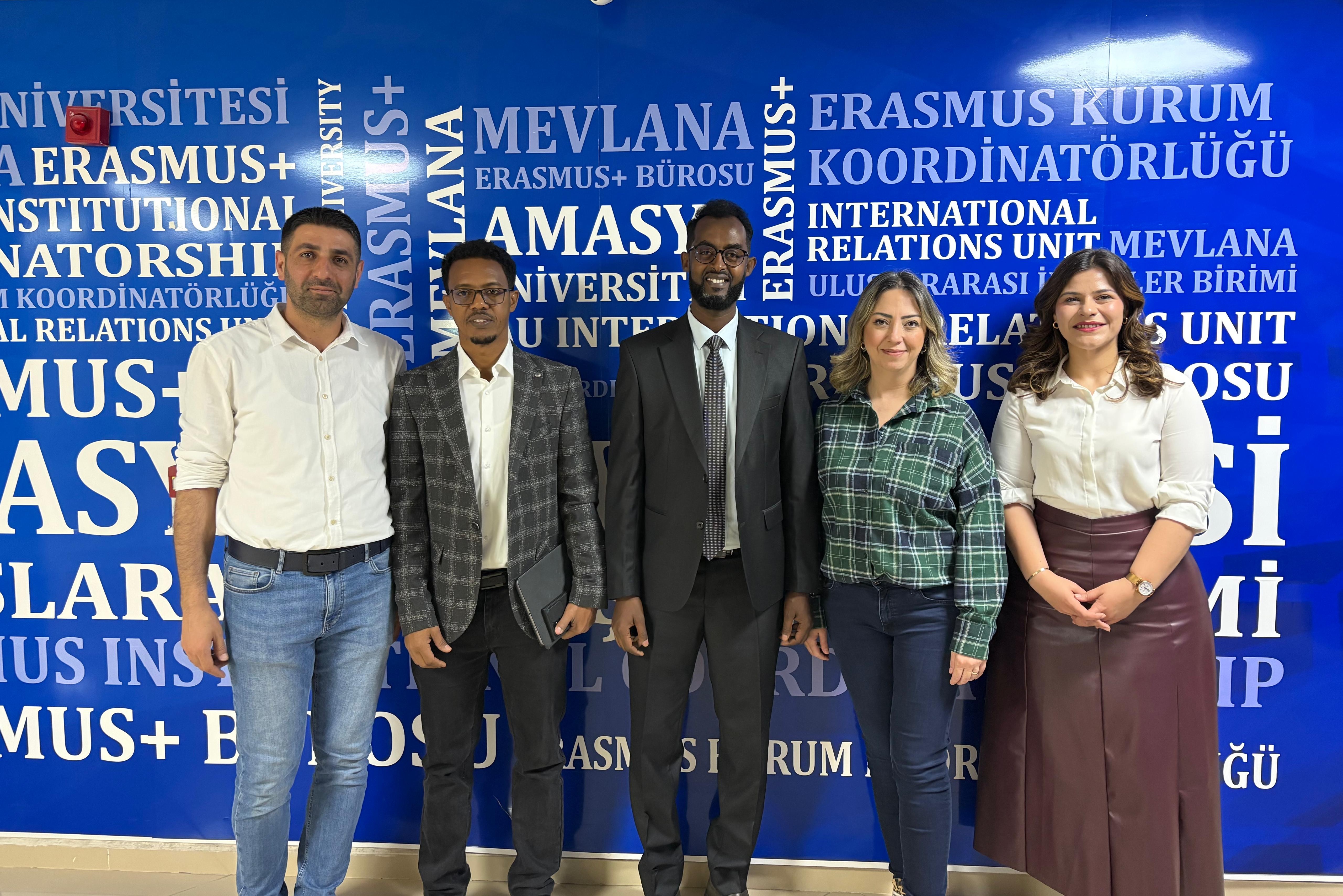 Amasya Üniversitesi, Somali’den Gelen Misafirlerini Ağırladı