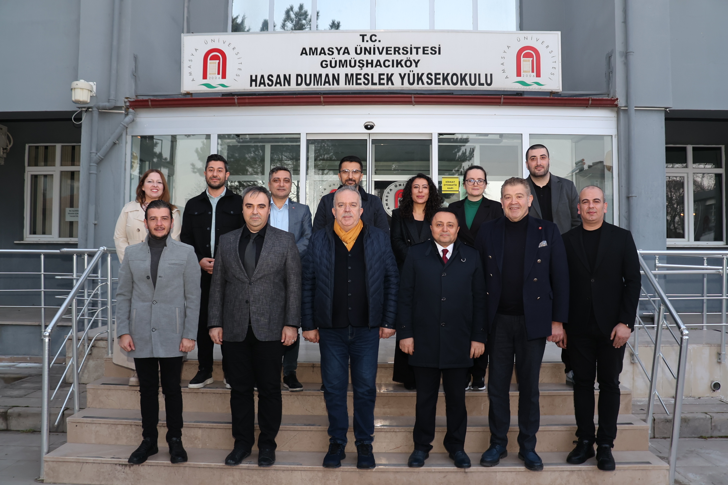 Rektör Turabi, Gümüşhacıköy Hasan Duman MYO Akademisyenlerle Buluştu