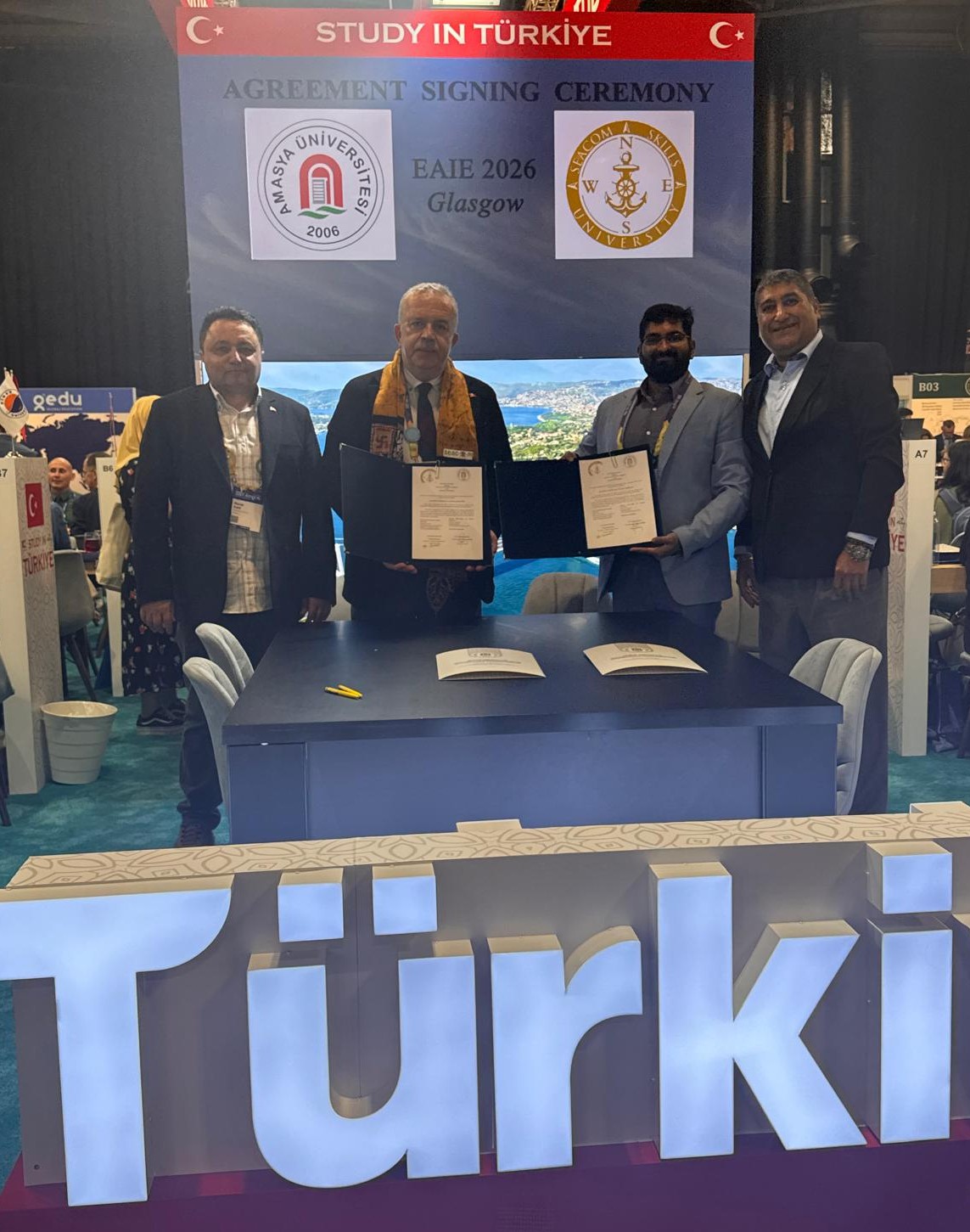 Amasya Üniversitesi, Hindistan’dan Brezilya’ya Uluslararası İş Birliği Ağını Genişletiyor