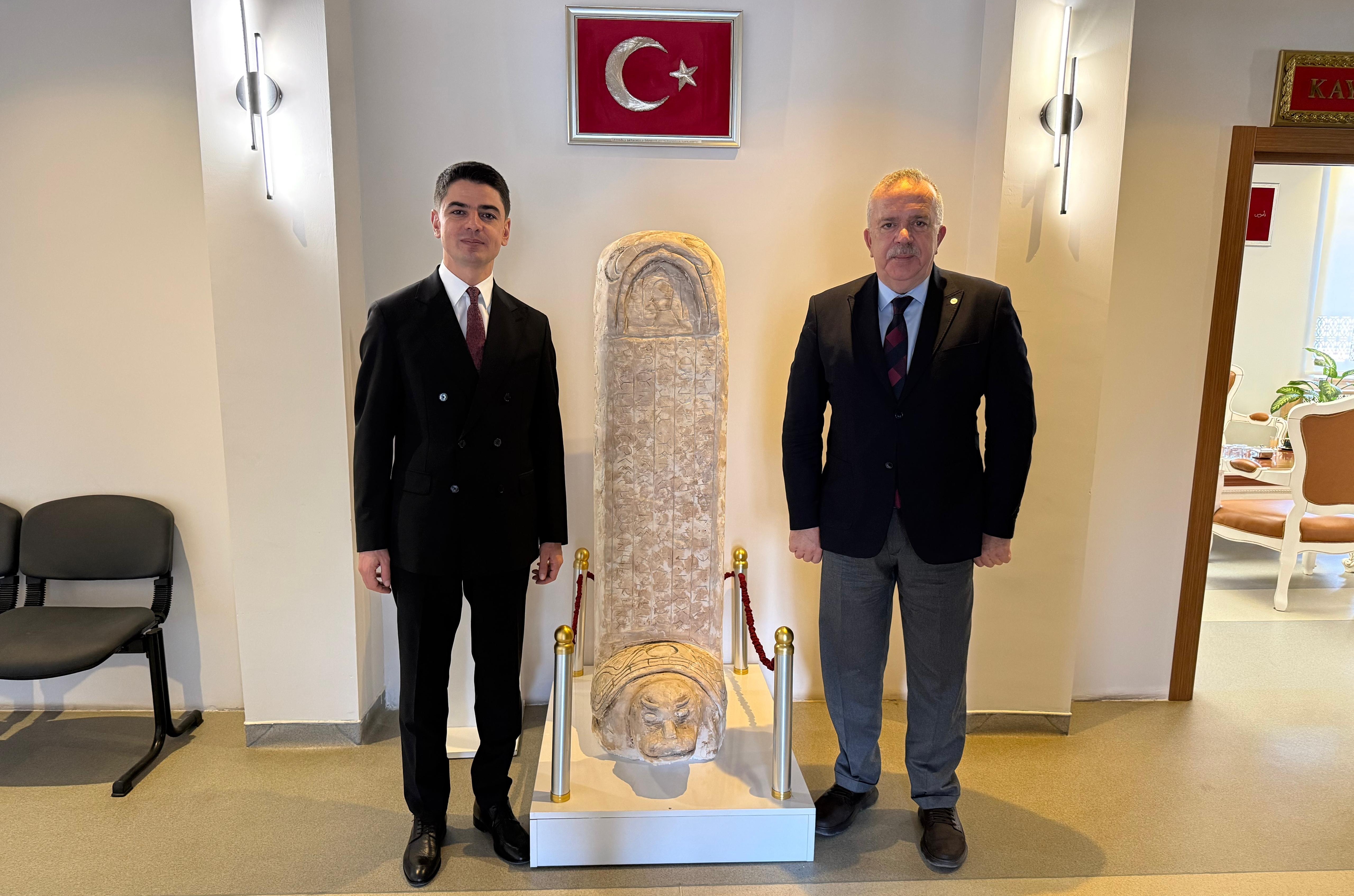 Taşova Kaymakamı Salih Kartal Ziyareti