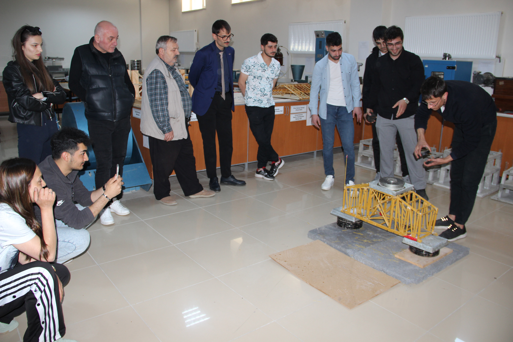 “Makarna Köprü Yarışması” Heyecanı
