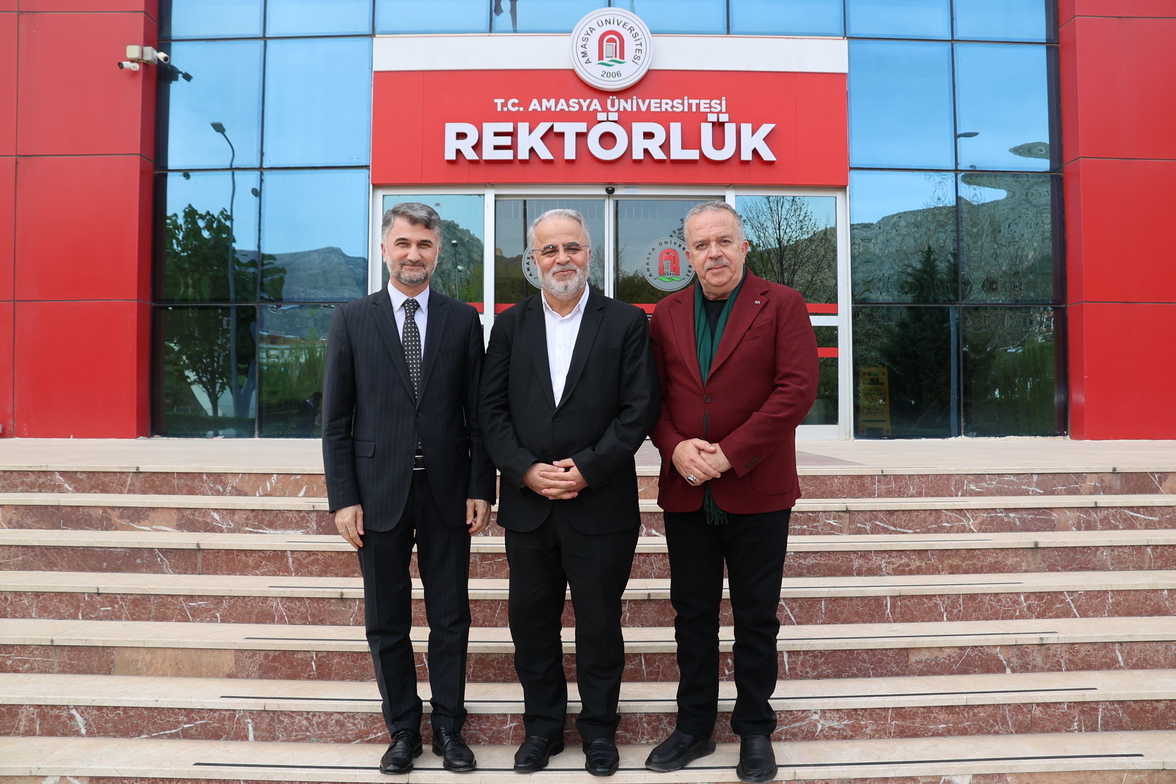 Doç. Dr. İşliyen ve İl Müftüsü Yavuz’dan Rektör Turabi’ye Ziyaret