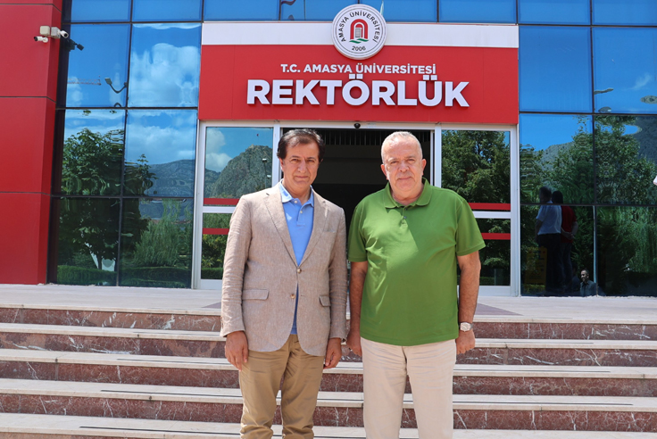 Ardahan Üniversitesi Rektörü Prof. Dr. Öztürk Emiroğlu’ndan Amasya Üniversitesi’ne Ziyaret