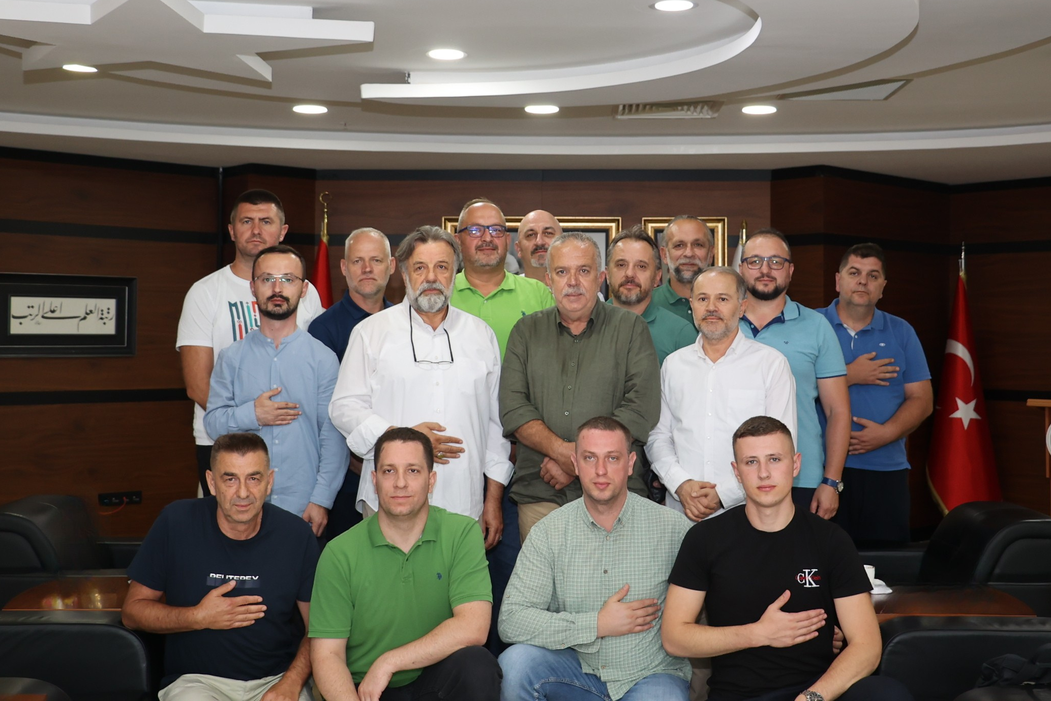 Bosna Hersekli Misafirlerden Rektör Turabi’ye Ziyaret