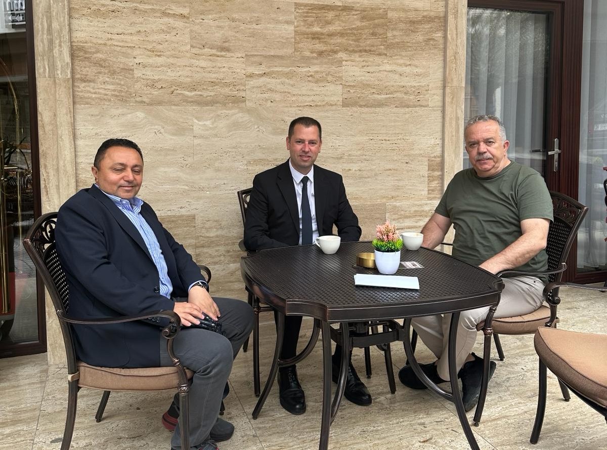 Rektör Turabi, Kosova Yenilikçi Türk Hareket Partisi Lideri Ertan Simitçi ile Görüştü