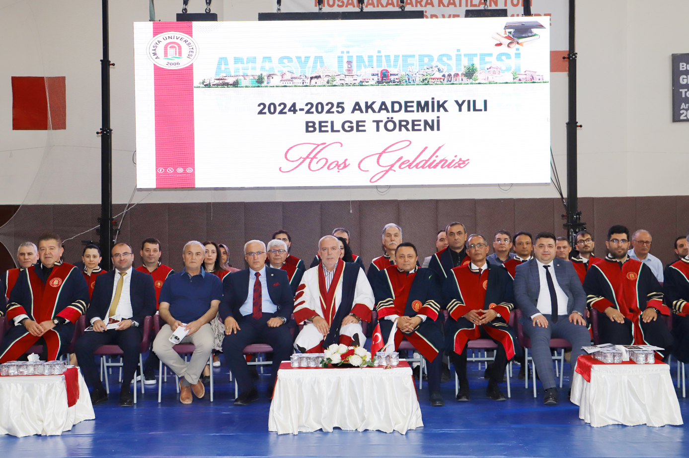 Amasya Üniversitesi 2024-2025 Akademik Yılı Başarı Belgesi Töreni Gerçekleşti