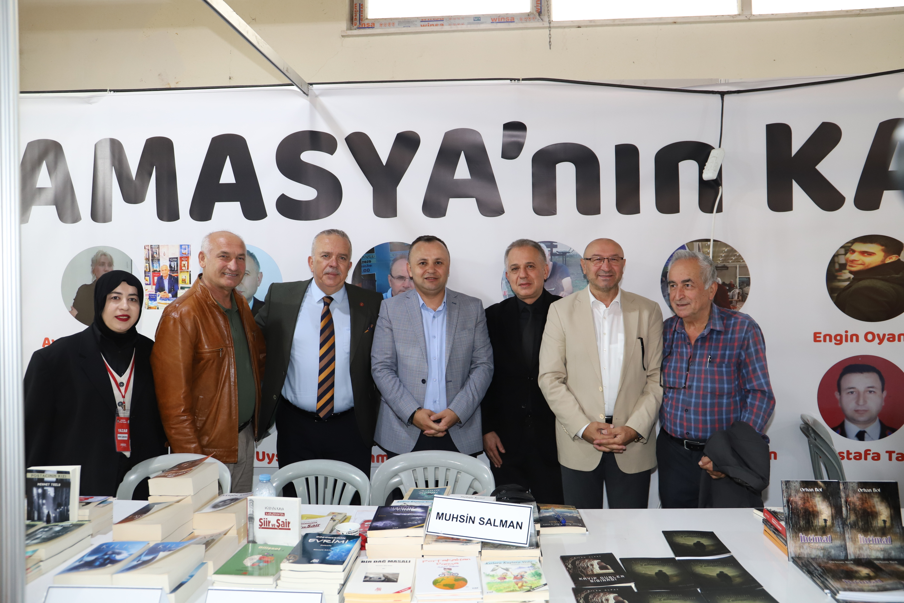 Rektör Turabi’den Amasya Kitap Fuarı’na Ziyaret