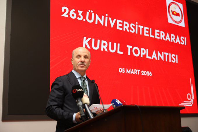 Rektör Turabi, 263’üncü Üniversitelerarası Kurul Toplantısı’na Katıldı