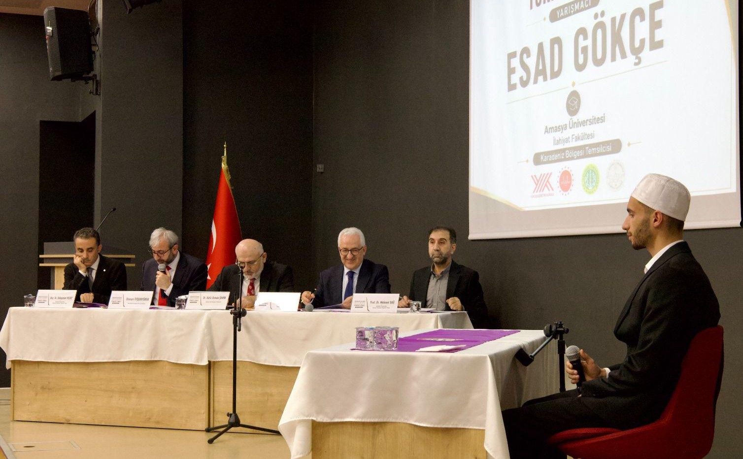 Amasya Üniversitesi Öğrencisi Esad Gökçe Üniversiteler Arası Hafızlık Yarışmasında Türkiye Birincisi Oldu
