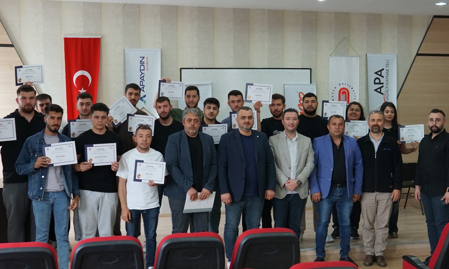 Kaynak Eğitimi Sertifika Töreni Düzenlendi