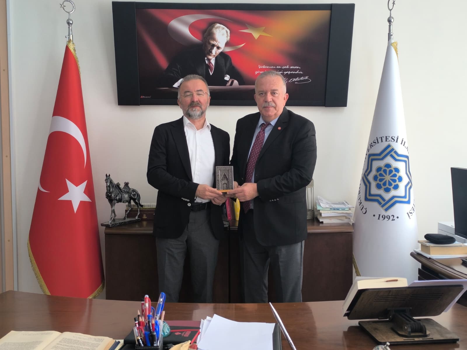 Rektör Turabi, Çukurova Üniversitesi İlahiyat Fakültesi Öğrencileriyle Buluştu