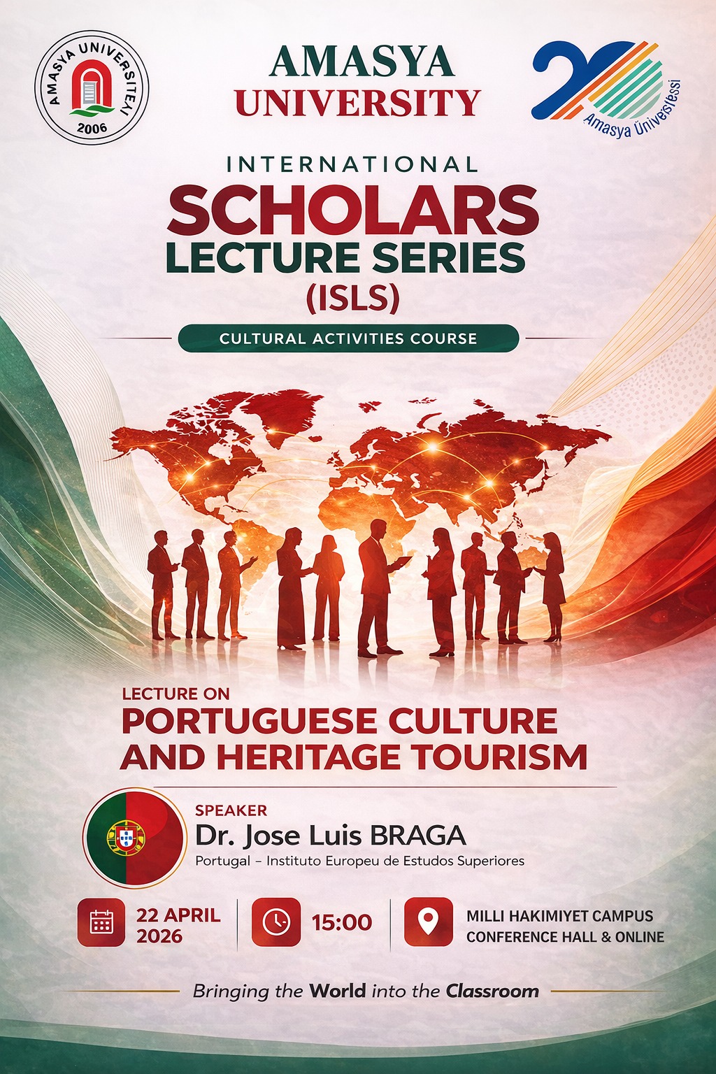 International Scholars Lecture Series (ISLS) Başlıyor