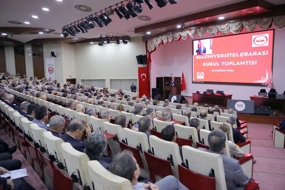Rektör Turabi, 264. Üniversitelerarası Kurul Toplantısı’na Katıldı