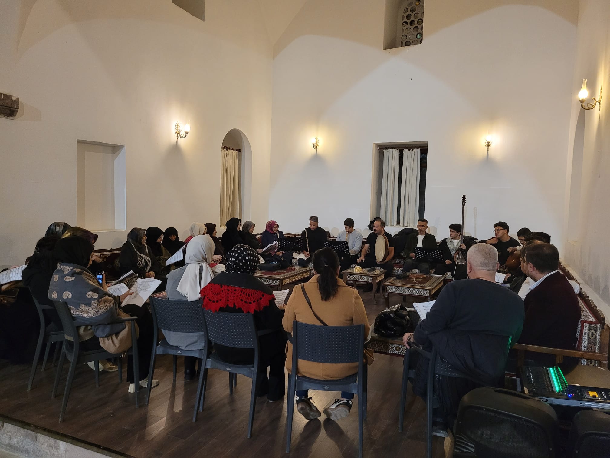 Merzifon’da “Dini Musiki Medrese Meşkleri” Programı Devam Ediyor