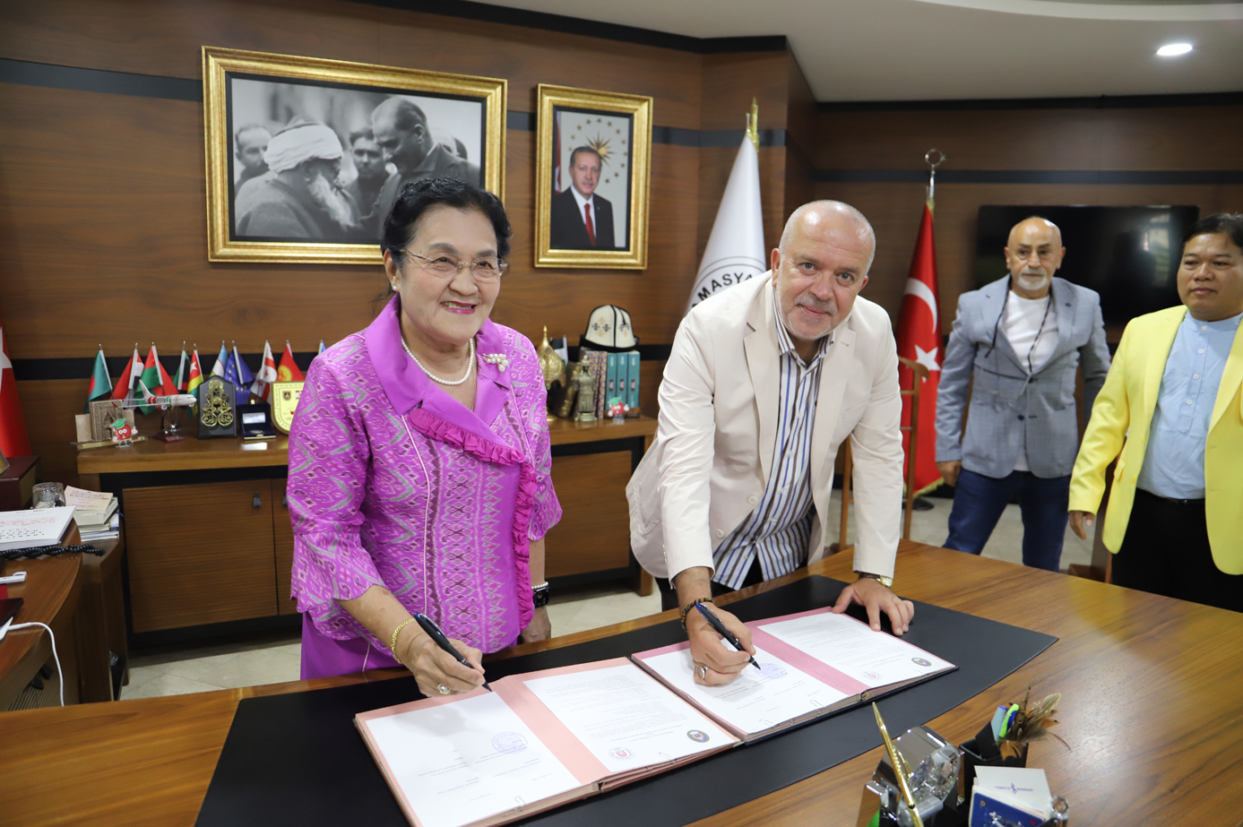 Amasya Üniversitesi ile Tayland Buriram Rajabhat Üniversitesi Protokol İmzaladı