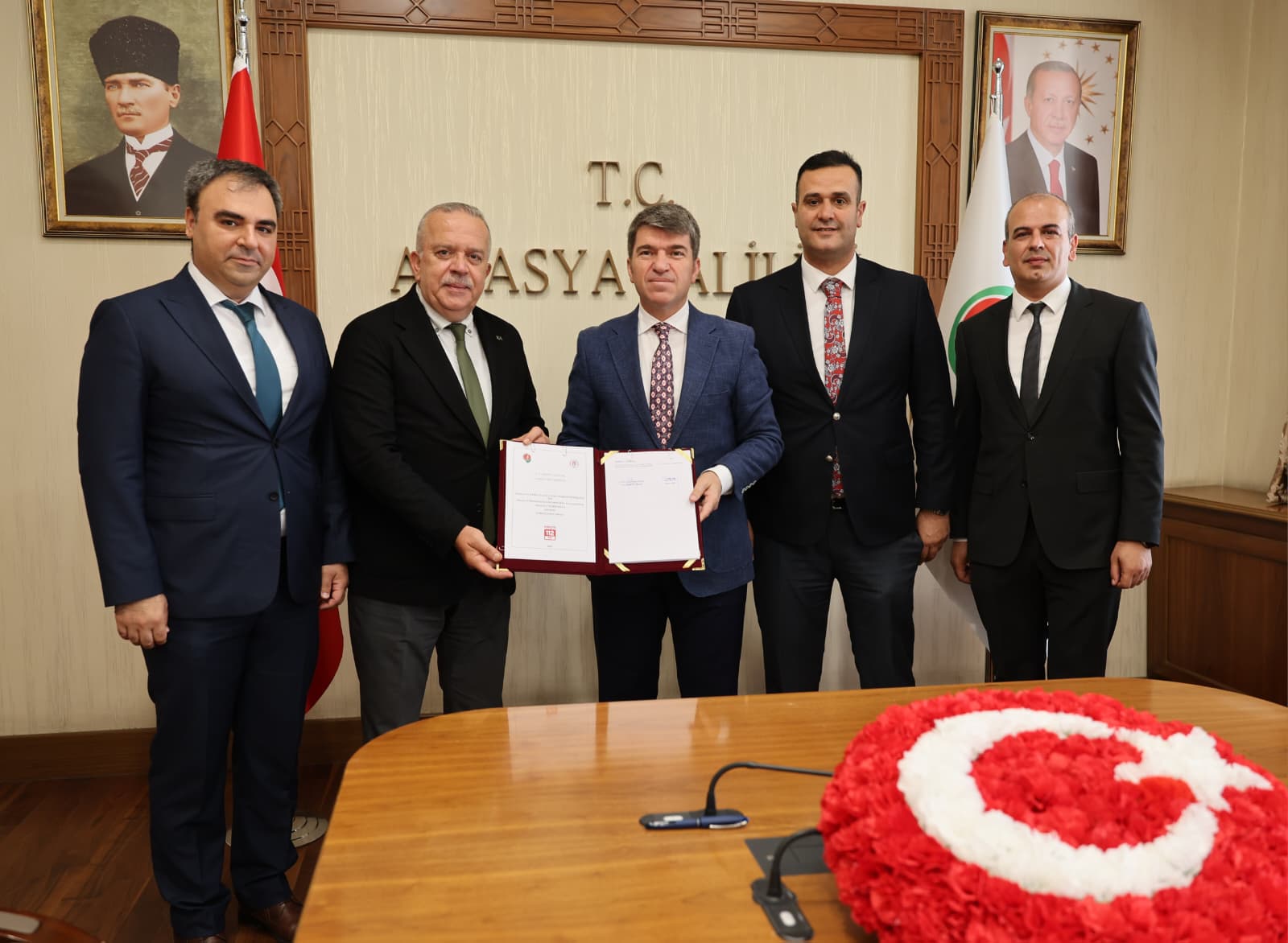 Amasya Valiliği ile Amasya Üniversitesi Arasında 112 Acil Çağrı Merkezi İş Birliği