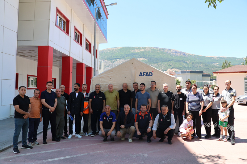 Amasya Üniversitesi’nde Akademik ve İdari Personele Afet ve Acil Durum Eğitimi