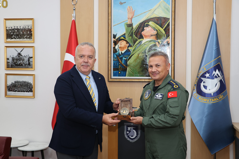 Rektör Turabi’den Tuğgeneral Alper Gezeravcı’ya Hayırlı Olsun Ziyareti