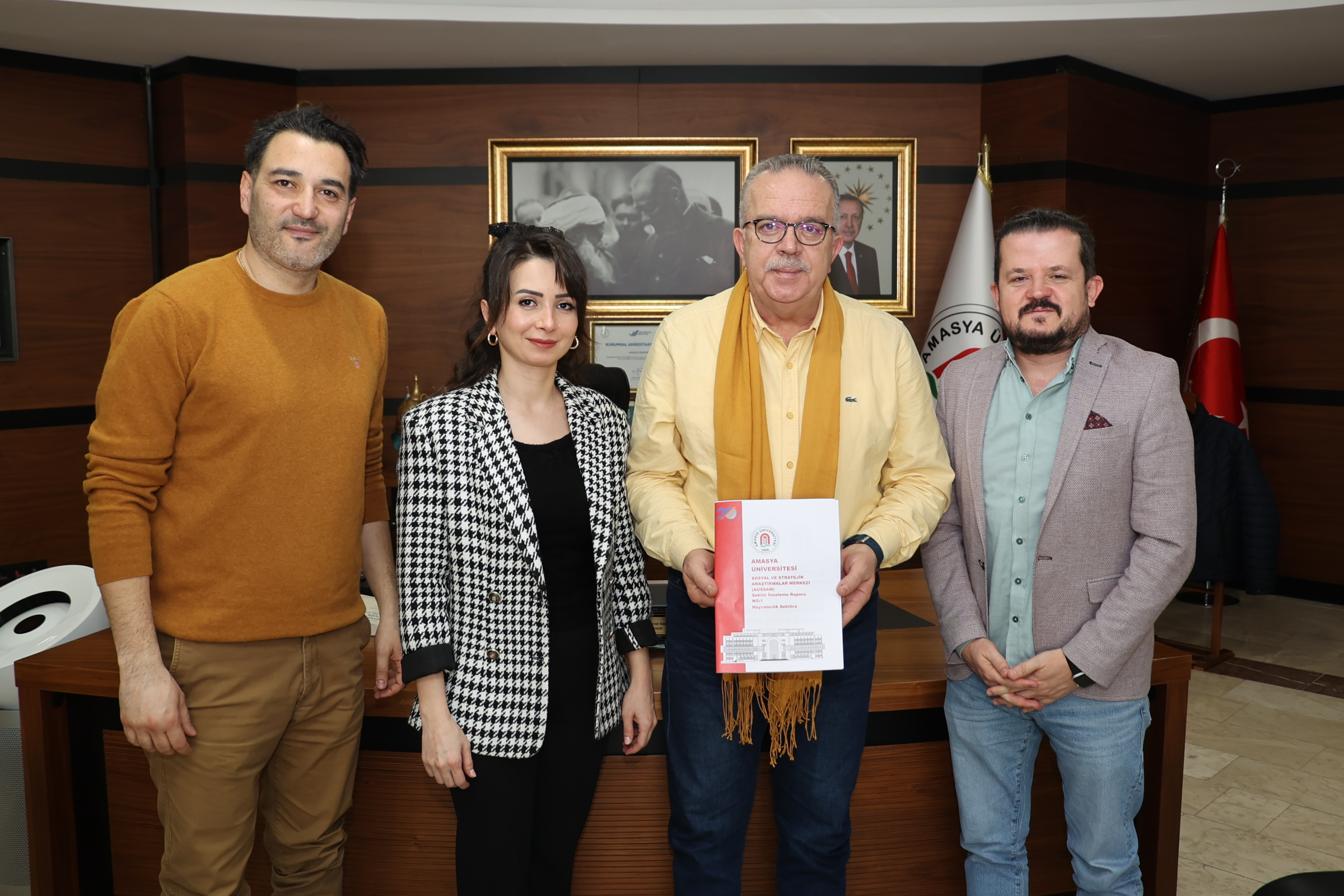 AÜSSAM, Amasya Hayvancılık Sektörüne Stratejik Analiz Raporu Hazırladı