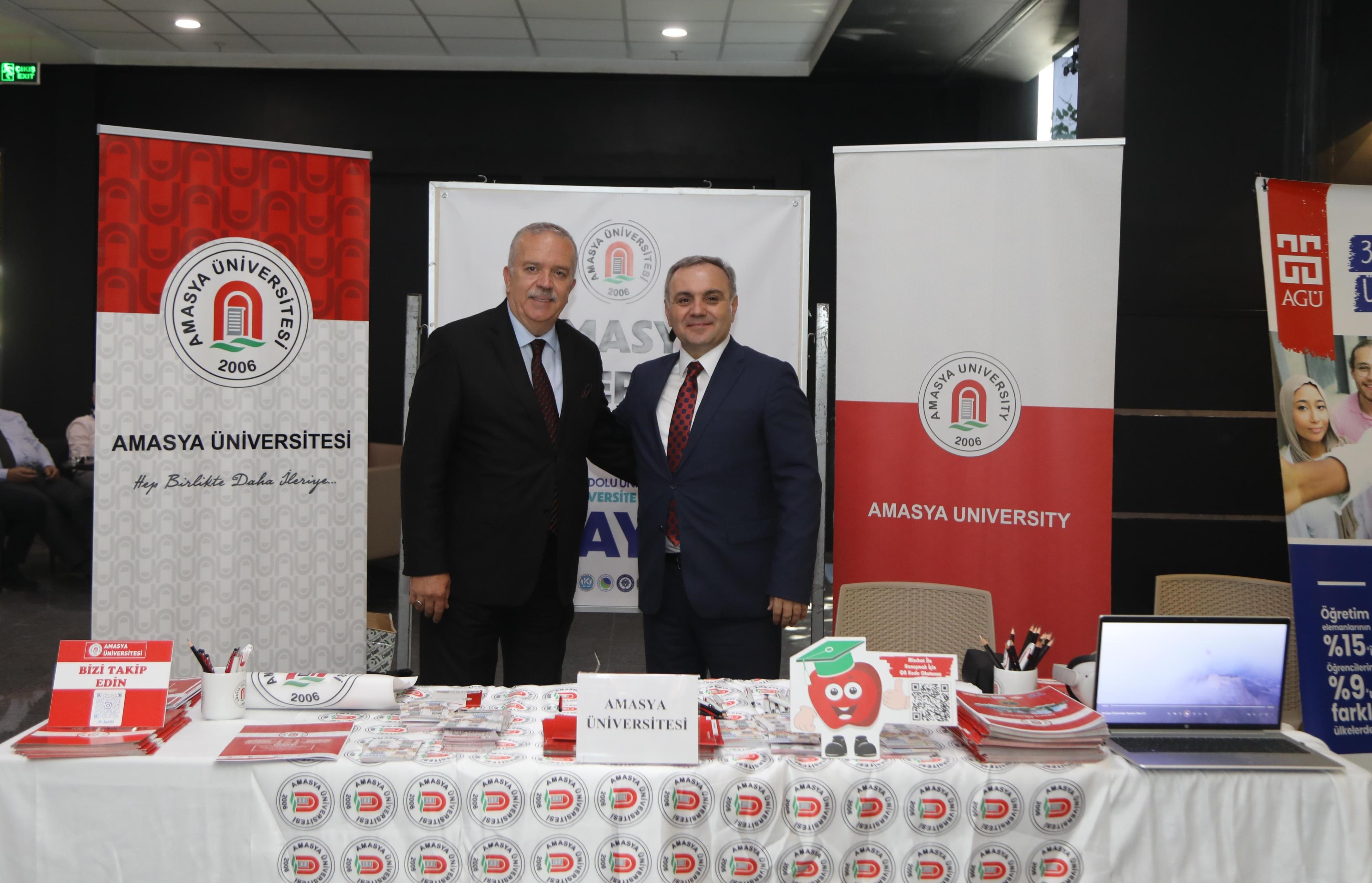 Rektör Turabi, Kayseri’de Düzenlenen AÜB Üniversite Tanıtım Fuarı ve  4. Ar-Ge Proje Pazarı’na Katıldı
