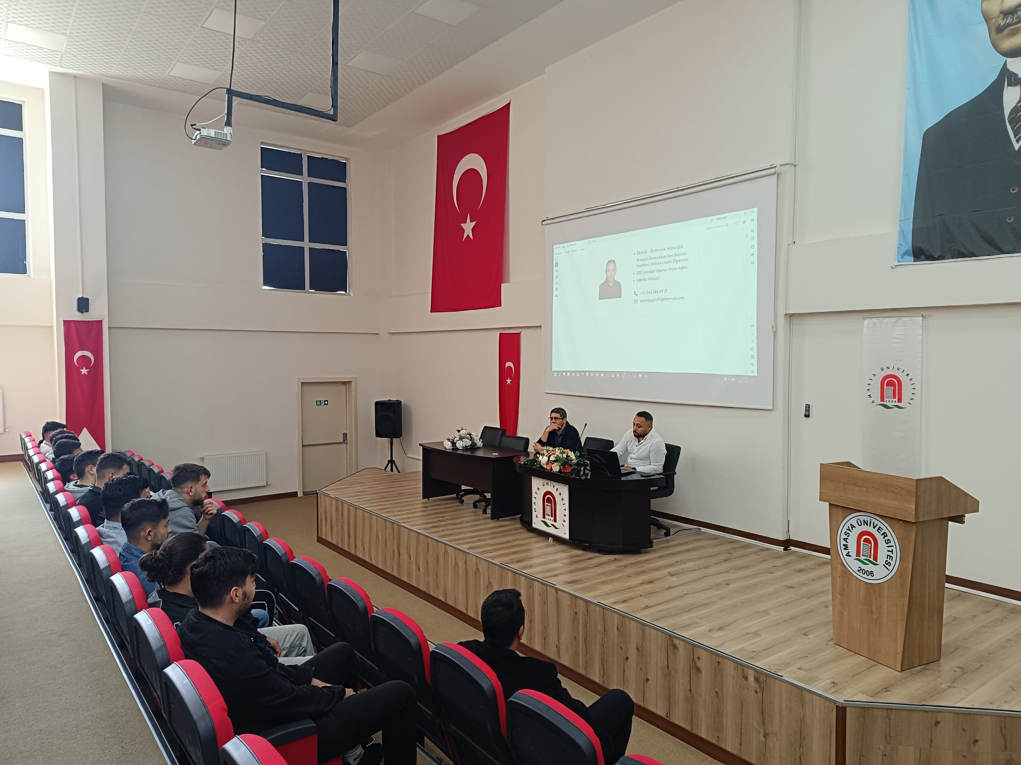 MEKA Kablo’dan Merzifon MYO Öğrencilerine Sektörel Söyleşi