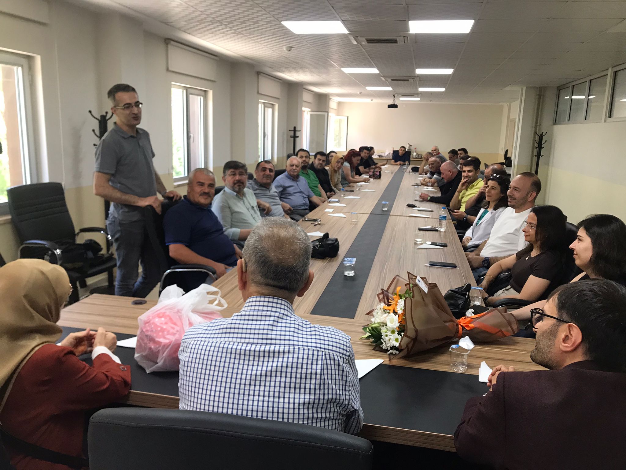 Öğr. Gör. Ahmet Değer Tütenk İçin Veda Programı Düzenlendi